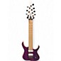 Used Skervesen Raptor 7 Trans Purple Trans White Solid Body Electric Guitar