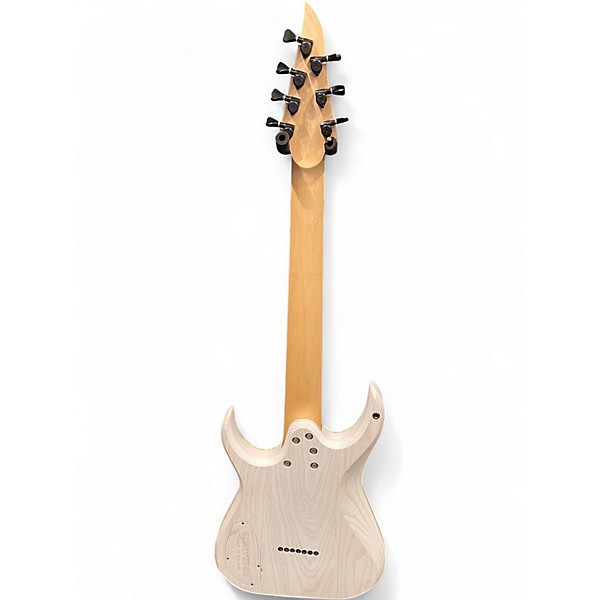 Used Skervesen Raptor 7 Trans Purple Trans White Solid Body Electric Guitar