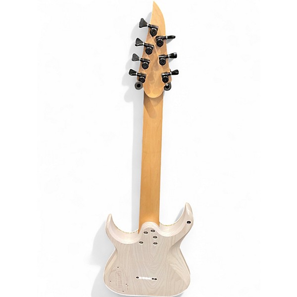 Used Skervesen Raptor 7 Trans Purple Trans White Solid Body Electric Guitar