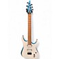 Used Skervesen Raptor 6 Trans White Trans Teal Solid Body Electric Guitar thumbnail