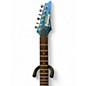 Used Ibanez GIO GRG121SP Blue Metal Chameleon Solid Body Electric Guitar
