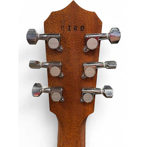 Used Deering B6-E Boston Series 6 String Mahogany Banjo