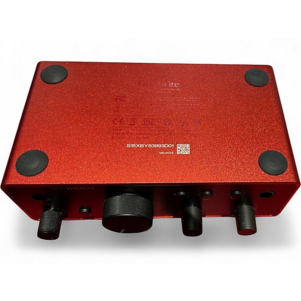 Used 2023 Focusrite scarlett solo gen 4 Audio Interface