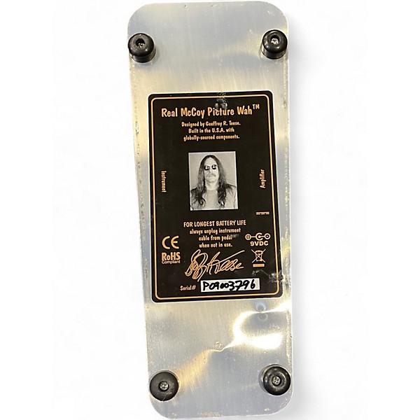 Used Real McCoy Custom RMC4 Picture Wah Effect Pedal