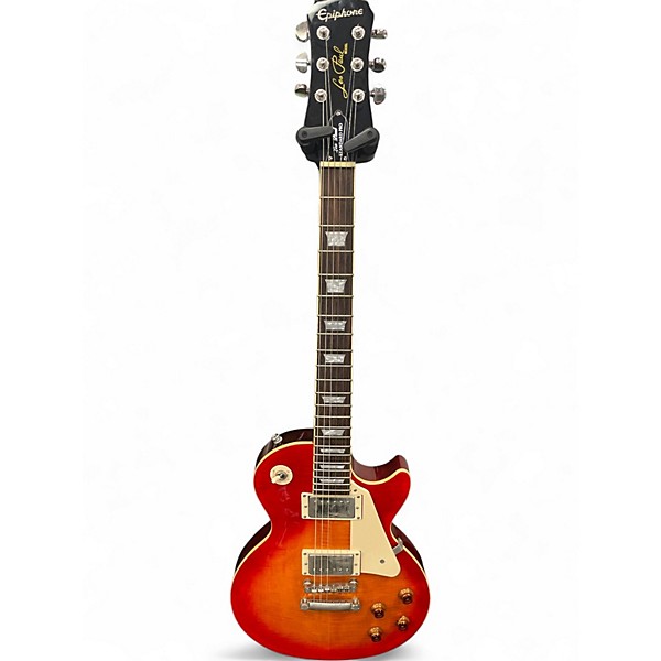 Used Epiphone Les Paul Standard Pro 2 Color Sunburst Solid Body Electric Guitar