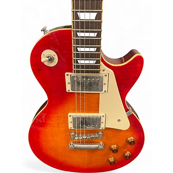 Used Epiphone Les Paul Standard Pro 2 Color Sunburst Solid Body Electric Guitar
