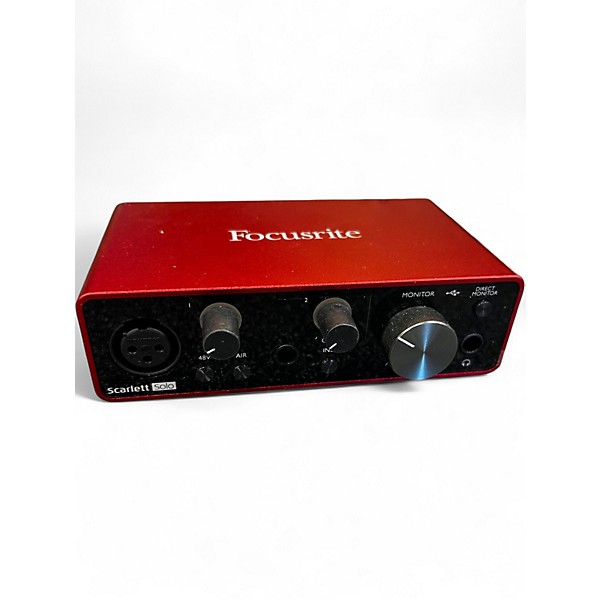 Used Focusrite Scarlett Solo Gen 3 Audio Interface