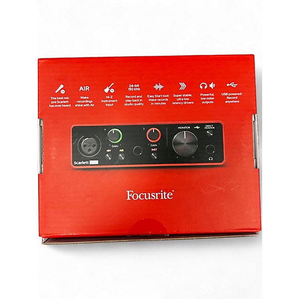 Used Focusrite Scarlett Solo Gen 3 Audio Interface