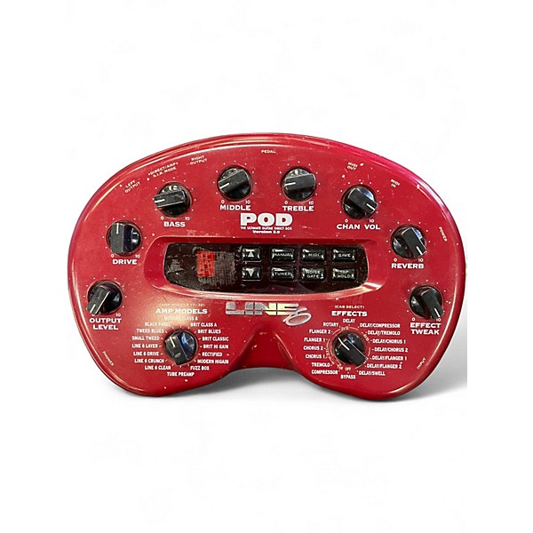 Used Line 6 Pod 2.0 Amp Modeler Effect Processor