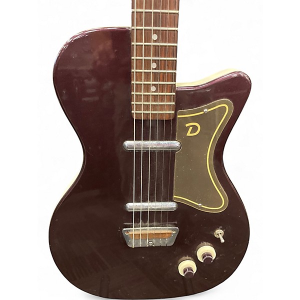 Used Danelectro '56 U2 REISSUE Maroon Solid Body Electric Guitar