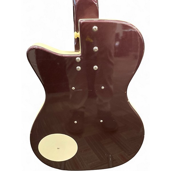 Used Danelectro '56 U2 REISSUE Maroon Solid Body Electric Guitar