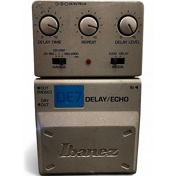 Used Ibanez DE7 Effect Pedal