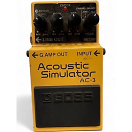 Used BOSS AC3 Acoustic Simulator Effect Pedal