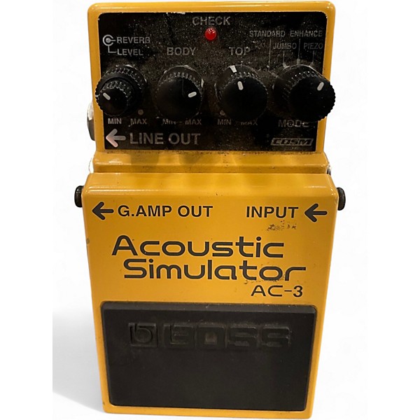 Used BOSS AC3 Acoustic Simulator Effect Pedal
