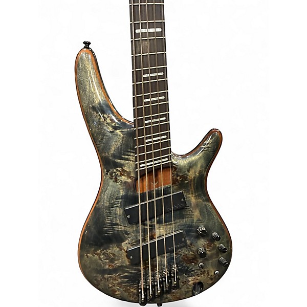 Used Ibanez srms805 deep twilight Electric Bass Guitar
