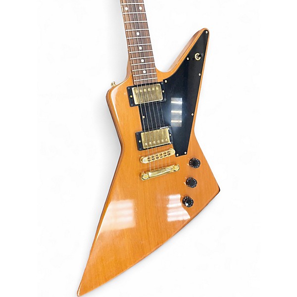 Used Gibson Explorer Natural Solid Body Electric Guitar