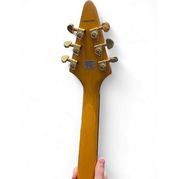 Used Epiphone Korina V Natural Solid Body Electric Guitar