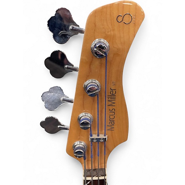 Used Sire MARCUS MILLER V7 Olympic White Electric Bass Guitar
