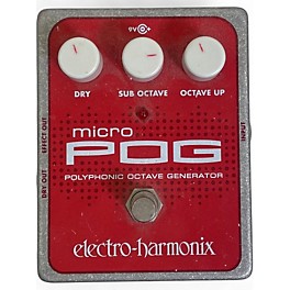 Used Electro-Harmonix Micro Pog Polyphonic Octave Generator Effect Pedal