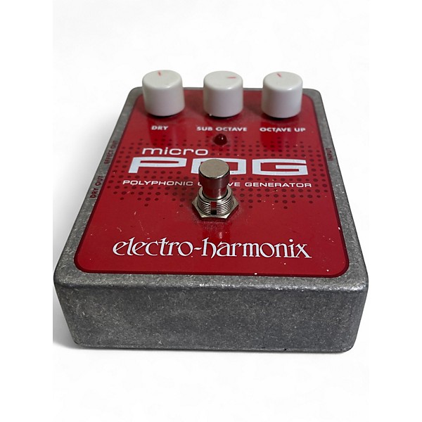 Used Electro-Harmonix Micro Pog Polyphonic Octave Generator Effect Pedal