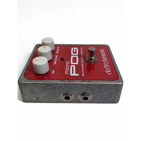 Used Electro-Harmonix Micro Pog Polyphonic Octave Generator Effect Pedal