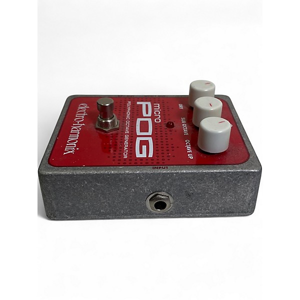Used Electro-Harmonix Micro Pog Polyphonic Octave Generator Effect Pedal