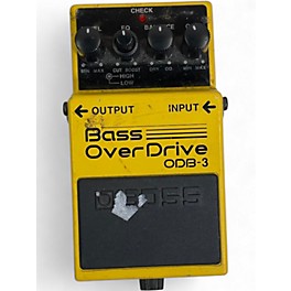 Used BOSS ODB3 Bass Overdrive Bass Effect Pedal