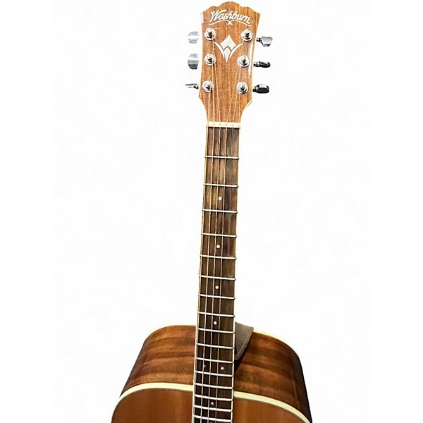 Used Washburn wd20s NAT Acoustic Guitar