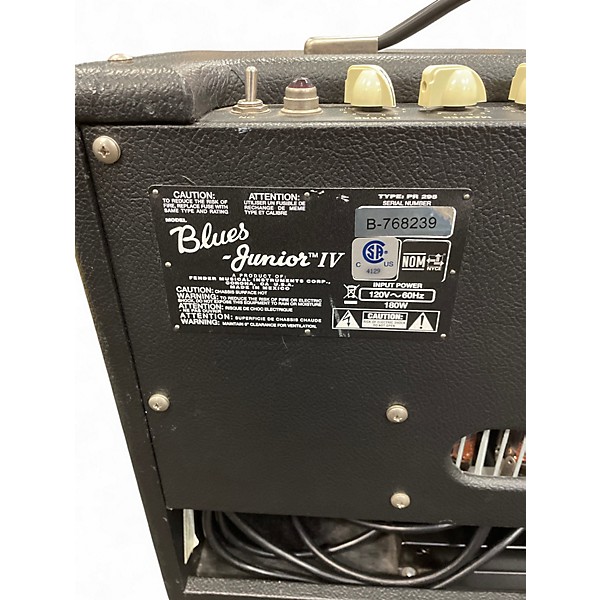 Used Fender Blues Junior IV 15W 1x12 Tube Guitar Combo Amp