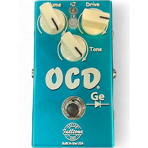 Used Fulltone OCD Obsessive Compulsive Drive Effect Pedal