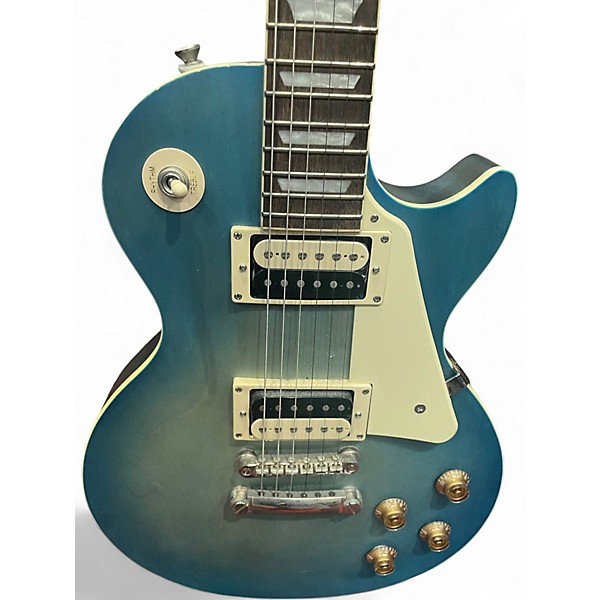 Used Epiphone Les Paul Traditional Pro IV blue Solid Body Electric Guitar