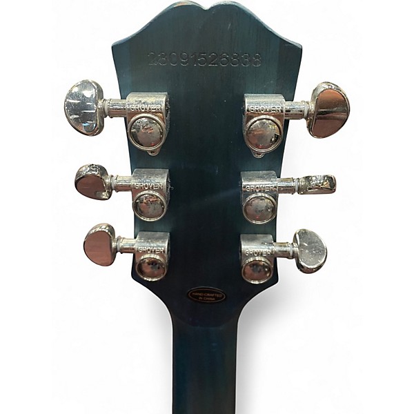 Used Epiphone Les Paul Traditional Pro IV blue Solid Body Electric Guitar