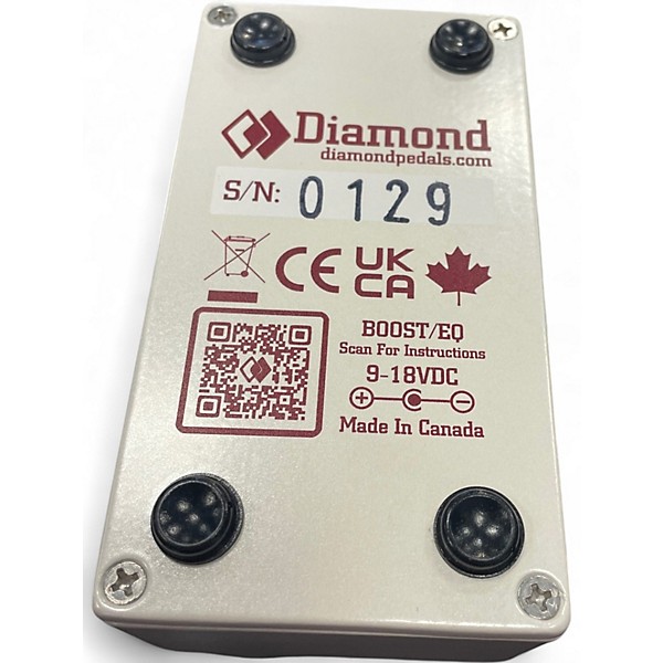 Used DIAMOND PEDALS FX Boost EQ Pedal