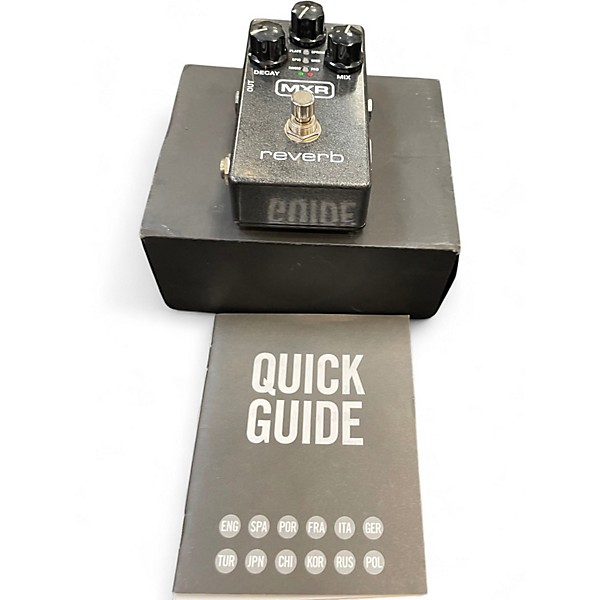 Used MXR M300 Reverb Effect Pedal