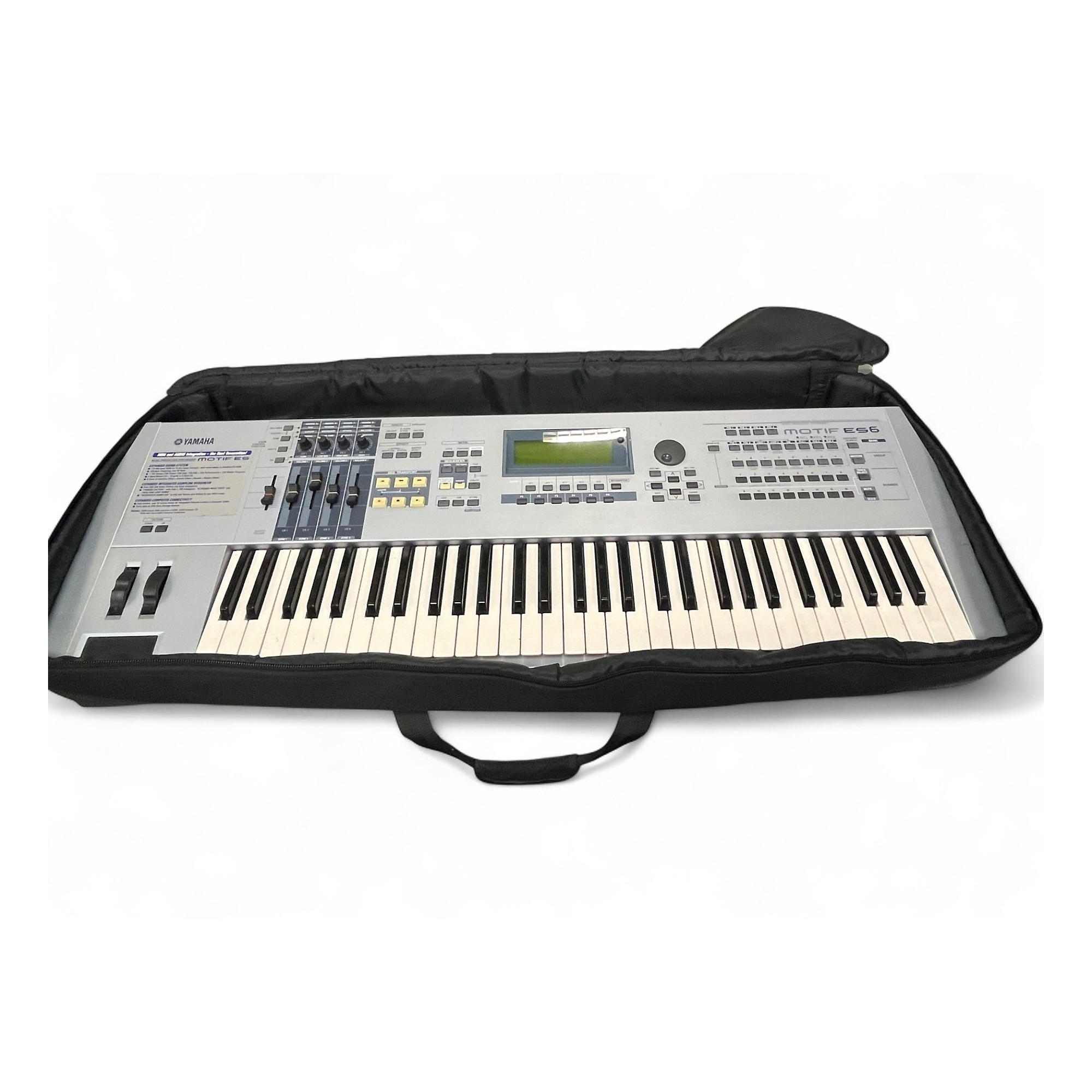 Used Yamaha Motif ES6 61 Key Keyboard Workstation | Guitar Center