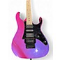 Used Ibanez Genesis Collection Purple Neon Solid Body Electric Guitar