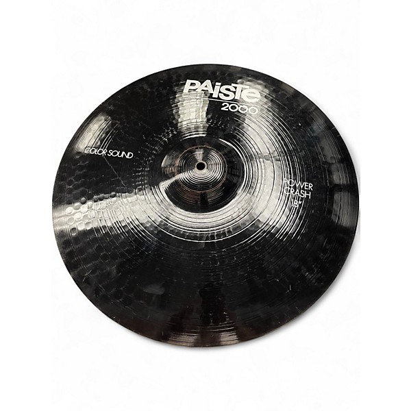 Used Paiste 18in 2000 Series Colorsound Power Crash Cymbal
