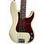 Used Fender American Professional Precision Bass Vintage White Electric Bass Guitar