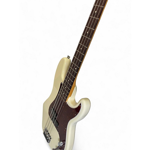 Used Fender American Professional Precision Bass Vintage White Electric Bass Guitar