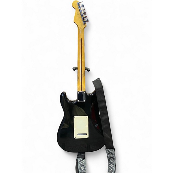 Used Fender Standard Stratocaster Black Solid Body Electric Guitar