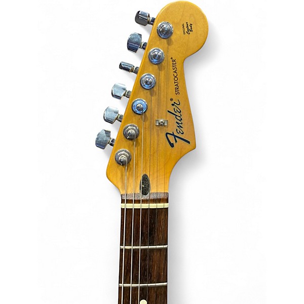Used Fender Standard Stratocaster Black Solid Body Electric Guitar