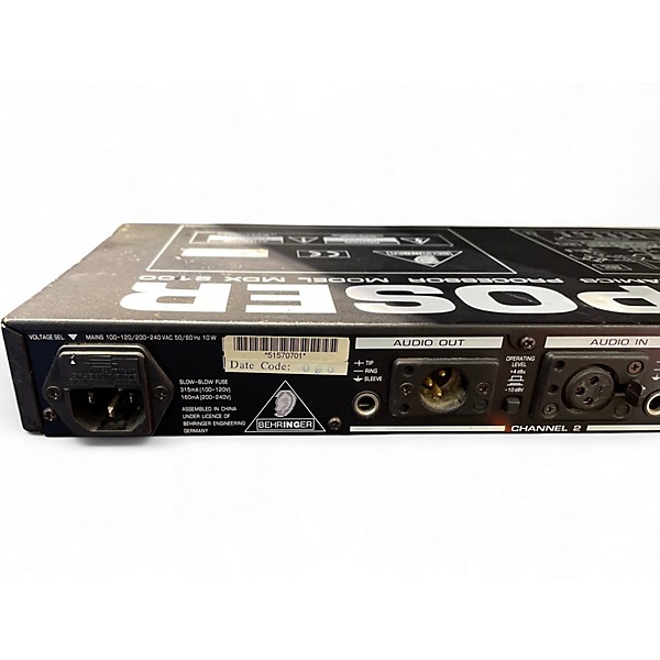 Used Behringer MDX2100 Compressor