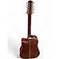 Used Takamine JJ325SRC12 John Jorgenson Signature RED SATIN 12 String Acoustic Electric Guitar