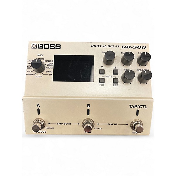 Used BOSS DD500 Digital Delay Effect Pedal