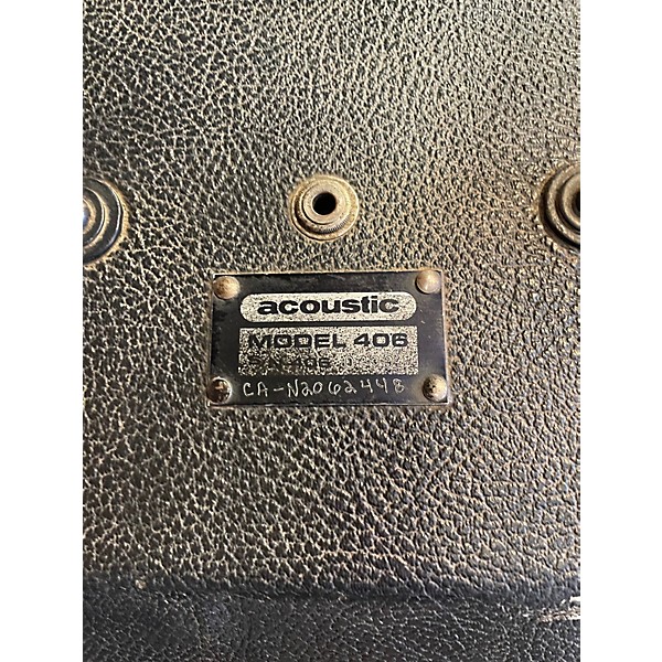 Used Acoustic Model 406 Bass Cabinet