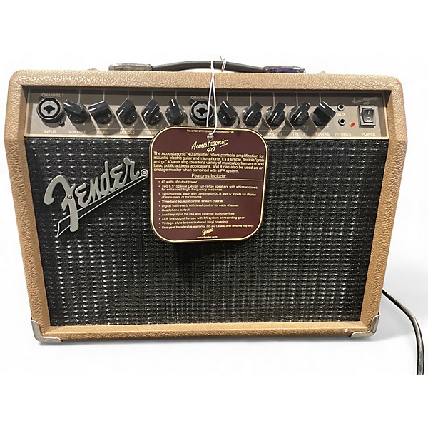Used Fender Acoustasonic 40 Guitar Combo Amp
