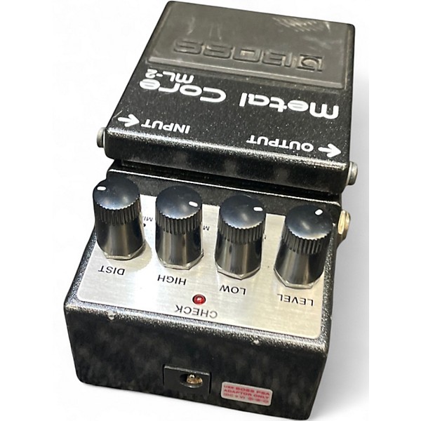 Used BOSS ML2 Metal Core Distortion Effect Pedal