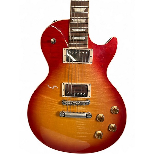 Used 2017 Gibson Les Paul Standard Heritage Cherry Sunburst Solid Body Electric Guitar