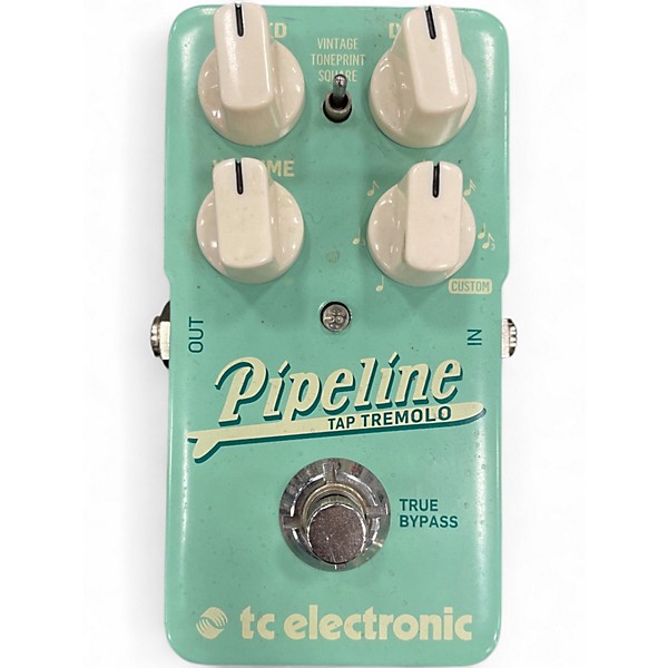 Used TC Electronic Pipeline Tap Tremolo Effect Pedal