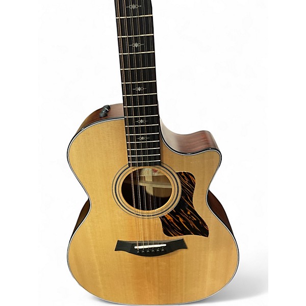 Used Taylor 354CE Natural 12 String Acoustic Guitar